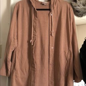 Hooded cardigain